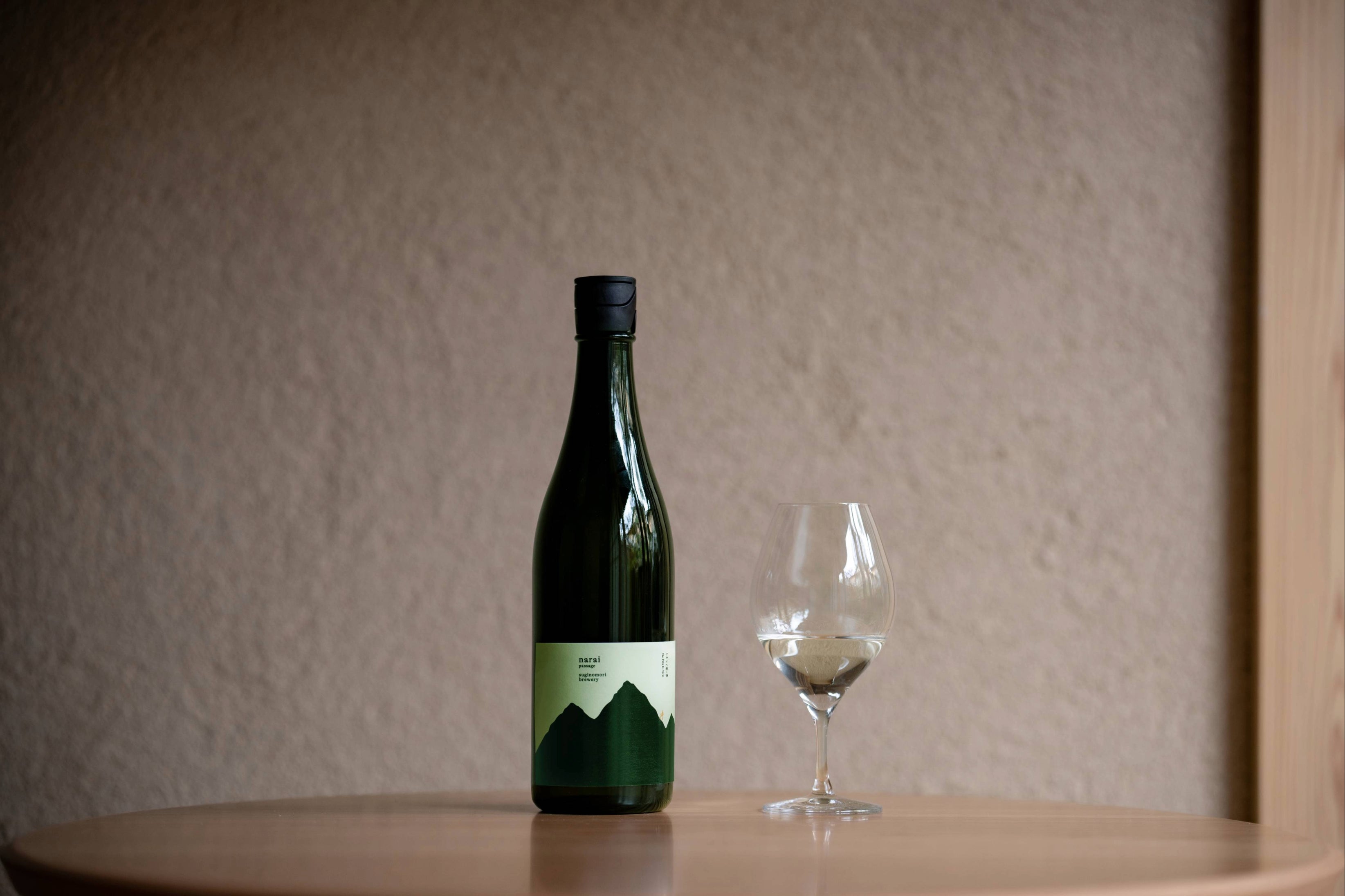 narai passege green 720ml ｜長野県奈良井宿で醸す日本酒｜suginomori